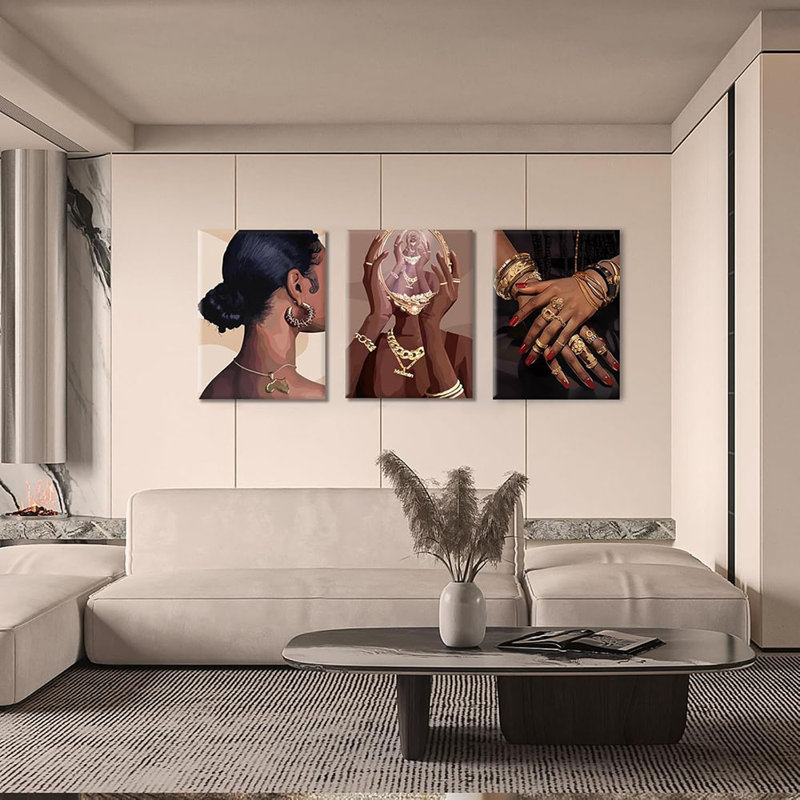 3 Piece Wrapped Canvas Print