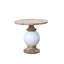 Table de bout cylindrique en bois massif Ellie
