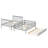 Full Over Full Wooden Bunk Bed With Trundle & Staircase-1135973683