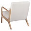 Fauteuil Mid-Century moderne avec coussin lombaire amovible-389788051-389788045