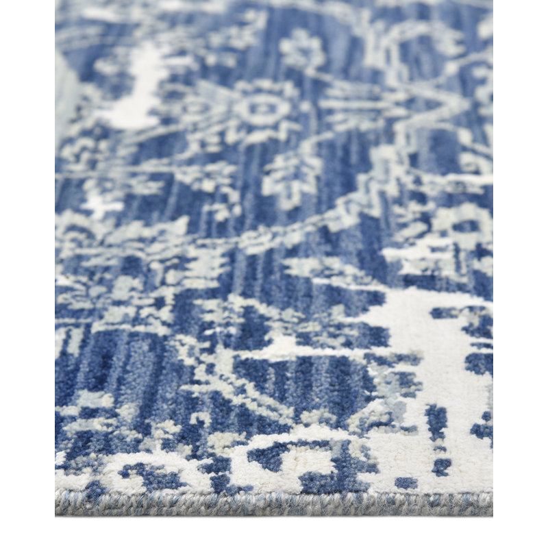 Overdyed One-of-a-Kind 9' 1" X 12' 2" Hand Knotted Area Rug