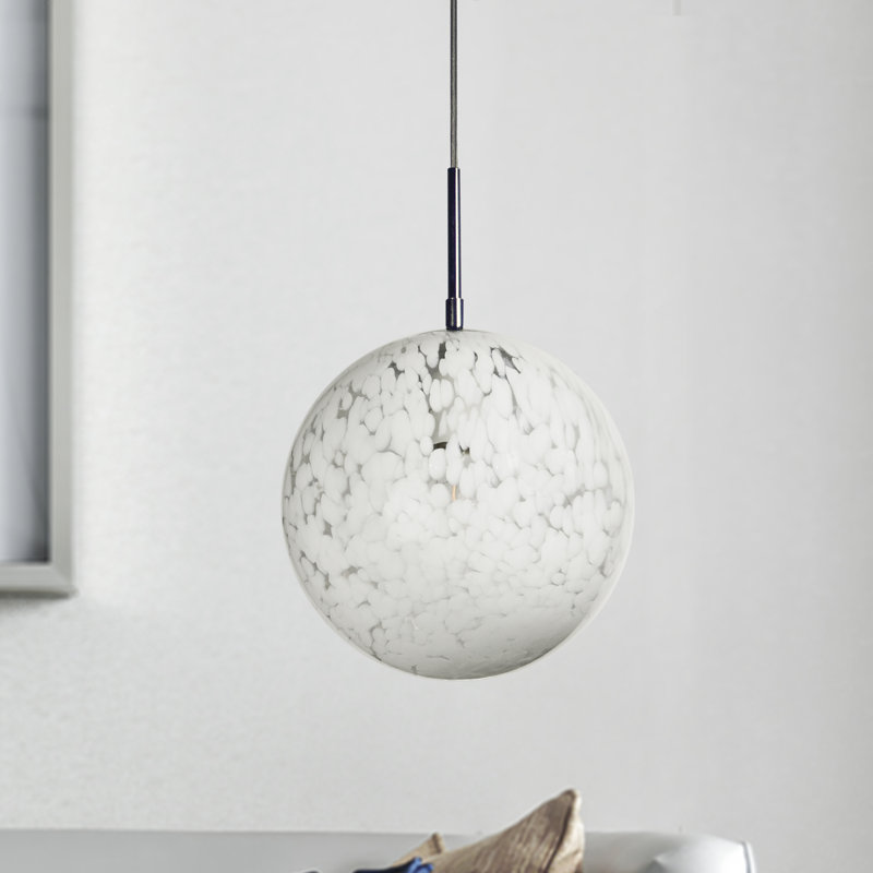 Givens 1 - Light Black Nickel Single Pendant