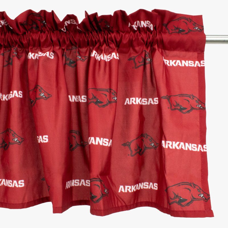 NCAA Tailored Window Valance