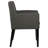 Asfiya 7-piece Rectangular Dining Table Set Black-1399477263