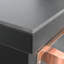 Armoire réfrigérée pour boissons de cuisine extérieure, mini-réfrigérateur encastré en acier inoxydable résistant aux intempéries pour îlot de barbecue de jardin