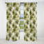 Motif tropical Vintage Palms Ii - rideau floral - rideau occultant floral - 1 panneau-107535186