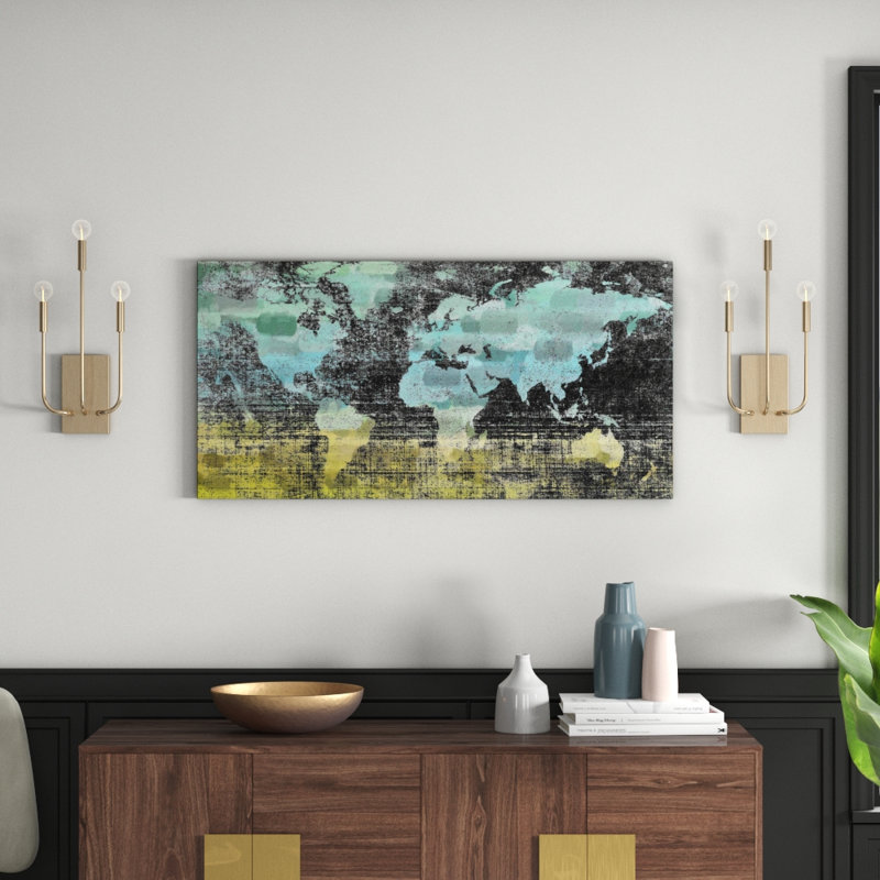 1 Piece Wrapped Canvas Wall Art, 30cm H x 61cm W