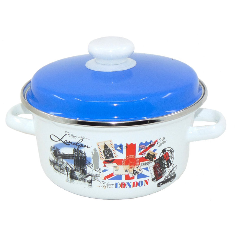 Ensemble de casserole avec couvercle Red Barrel studio Bursa