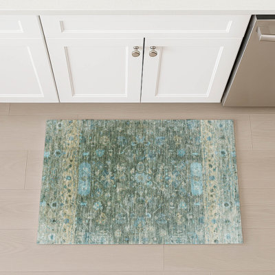 Machine Washable Indoor/Outdoor Chantille ACN2323 Global Rug