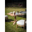 Synthesis Outdoor Square Teak Bistro Table-1450818317