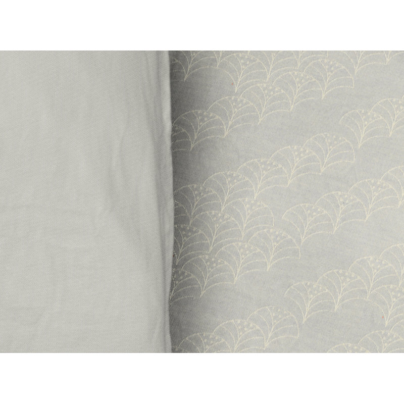 Lizeth Geometric Shapes Duvet Cover Set with Pillowcases, Single - 1 Pillowcase (80 x 80 cm), Grey