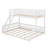 Twin XL Over Queen Bunk Bed With Ladder-1254671885
