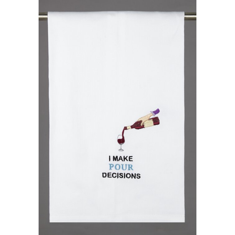 I Make Pour Decisions - Tea Towel