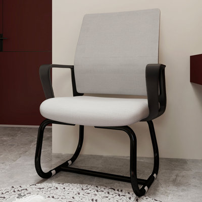 Chaise de bureau Minimalist Modern - Structure en métal, douce et confortable, pour la maison et le bureau