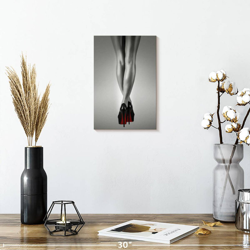 Shuttleworth Fashion Red I, 24" H x 16" W