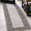 Tapis intérieur / extérieur brun / ivoire Hardit High-Low Modern-1767733873