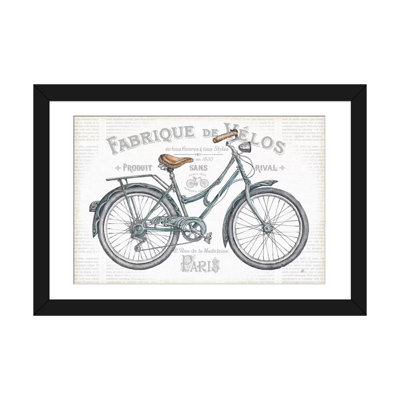 " Bicycles I " by Daphne Brissonnet