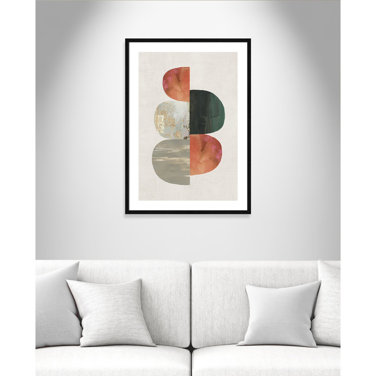 Evolving Energy II by Tom Reeves - Print, 35.5" H x 25.5" W, Framed Print, Black