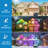 Permanent Smart Outdoor Eave Lighting System - LED RGB String Lights with 50+ Dynamic Scenes & IP68 Waterproof Design