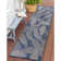 Tapis crème / bleu Demonte