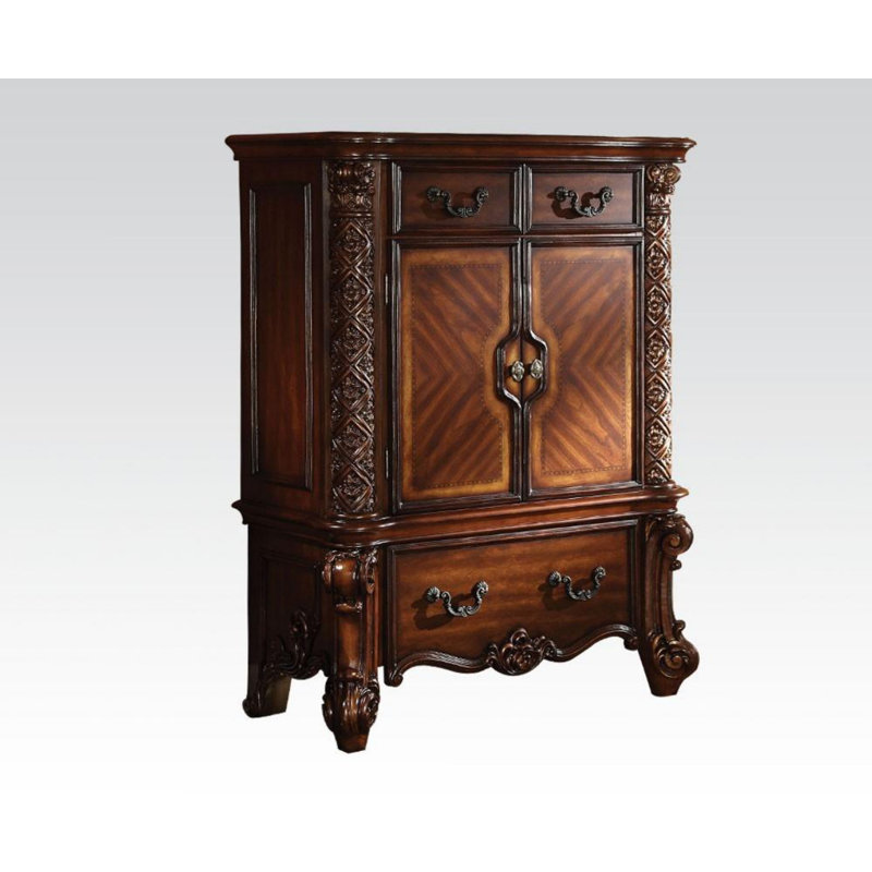 Carlene 43'' W 3 - Drawer Dresser, Cherry