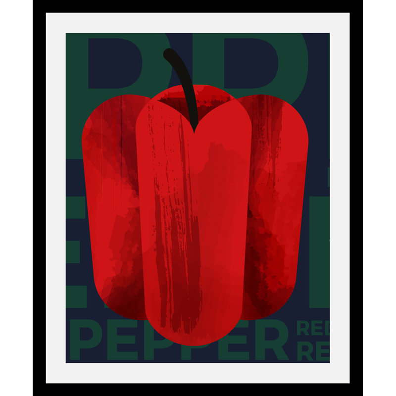 Paprika Art - Single Picture Frame Print, 70cm H x 50cm W