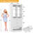 Modular Walk-In Closet System With 4 Hanging Rods, 3 Shelves & 7 Drawers - Versatile Storage Solution-1676728608