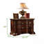 Table de chevet traditionnelle, bois