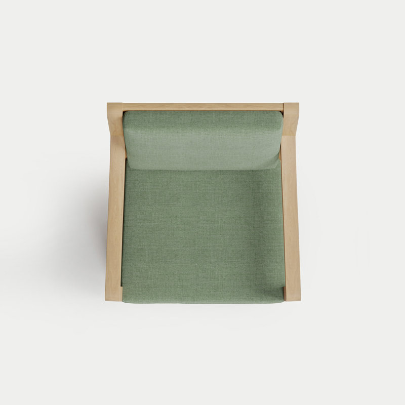 Solerno Heated Dining Armchair — Dove, Aloe