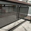 Bureau de table, finition brune