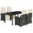 Whitham Rectangular 5 - Piece 4 - Person 150Cm Outdoor Table Set-1675911169-1675911168