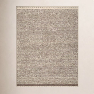 Hand-Woven Geometric Rug