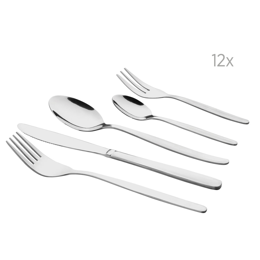 60 Piece Cutlery Set Service for 12