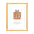 Toile avec cadre en bois beige n'est pas disponible