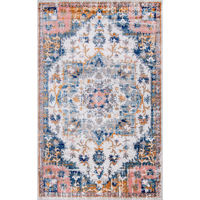 Nijkerk Oriental Indoor Rug, Rectangle 6'7" x 9'