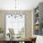 Orean 5 - Light Steel Dimmable Chandelier-1426609739