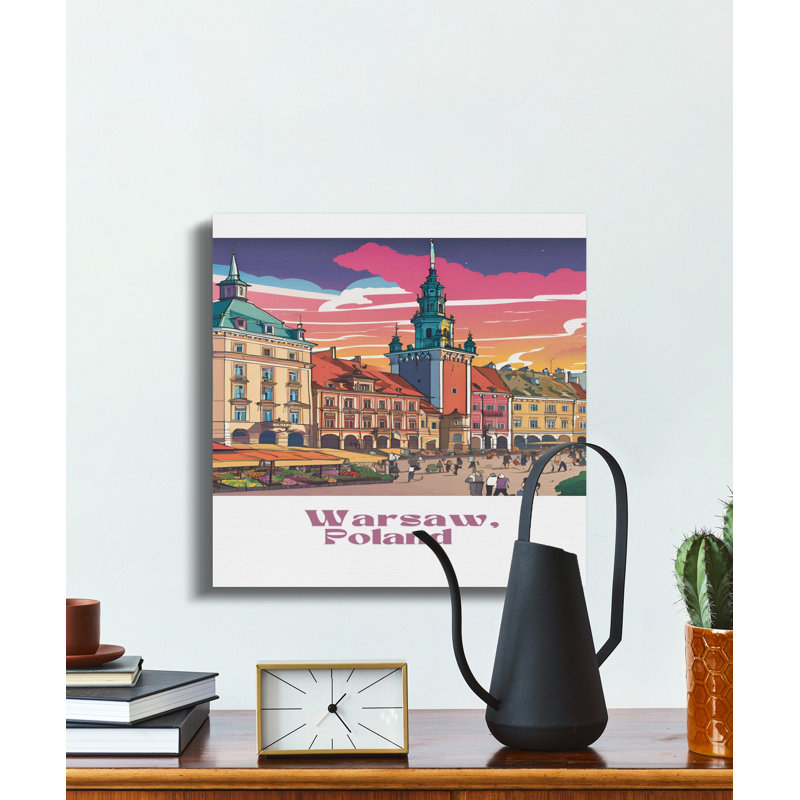 Okane Wrapped Canvas Print Set, 16x16