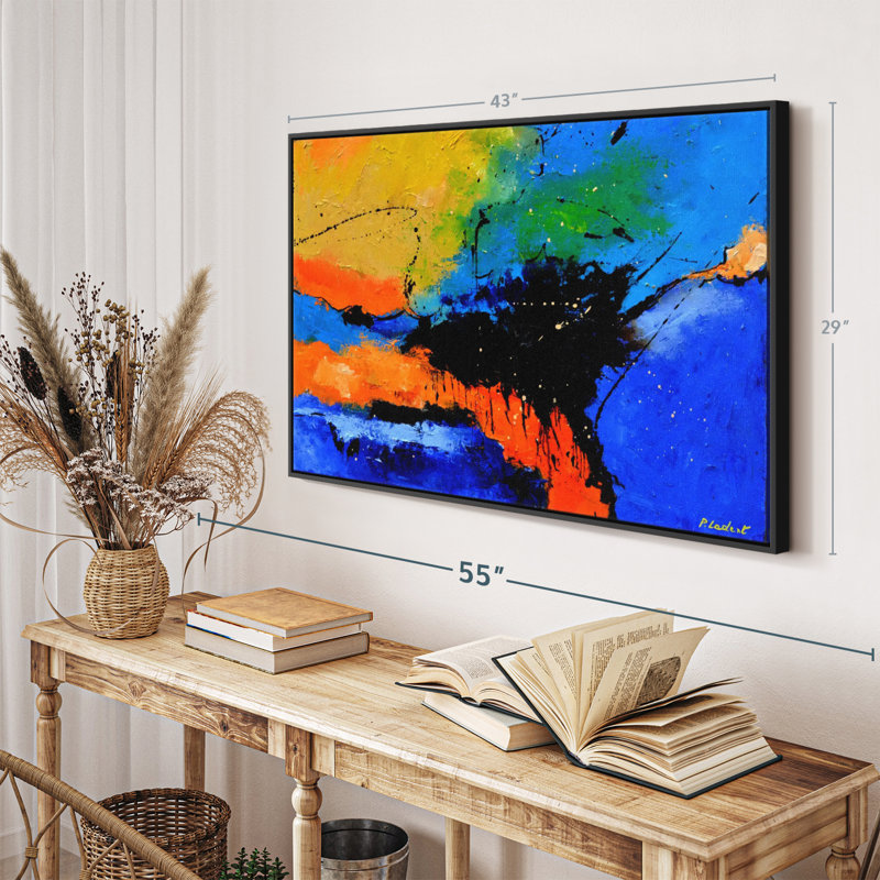 Rainbow Blast, reproduction d'art sur toile, H 43 po x l 29 po
