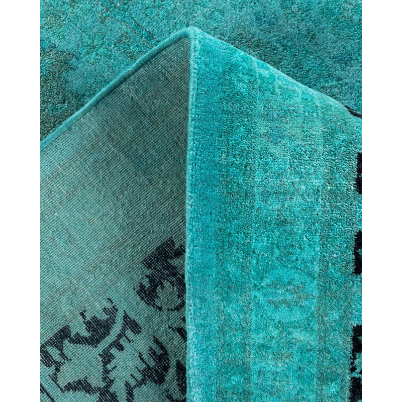 Overyed One-of-a-Kind Rectangle 6'2" X 9'4" Hand Knotted Area Rug