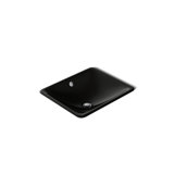 Iron Plains Metal Rectangular Undermount Bathroom Sink with Overflow