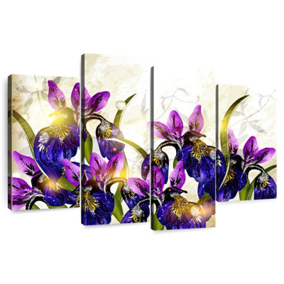 Harnek Blooming Iris Flowers