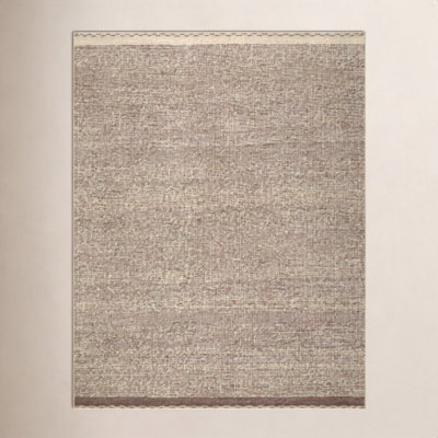 Hand-Woven Geometric Rug