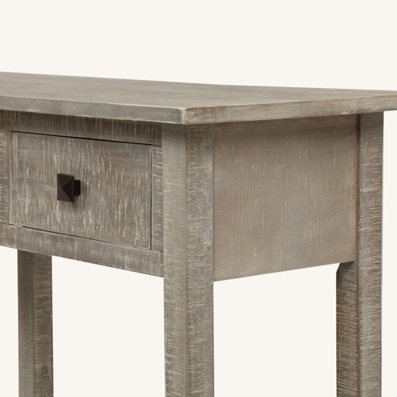 Console de table d'entrée Trissa, Gris délavé