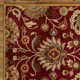 Arden Floral Handmade Tufted Wool Burgundy Area Rug