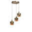 Bartell 3 - Light Gold Cluster Pendant