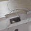 Ensemble de chambre à coucher avec lit-bateau tapissier, commode et miroir Exmouth-894980780