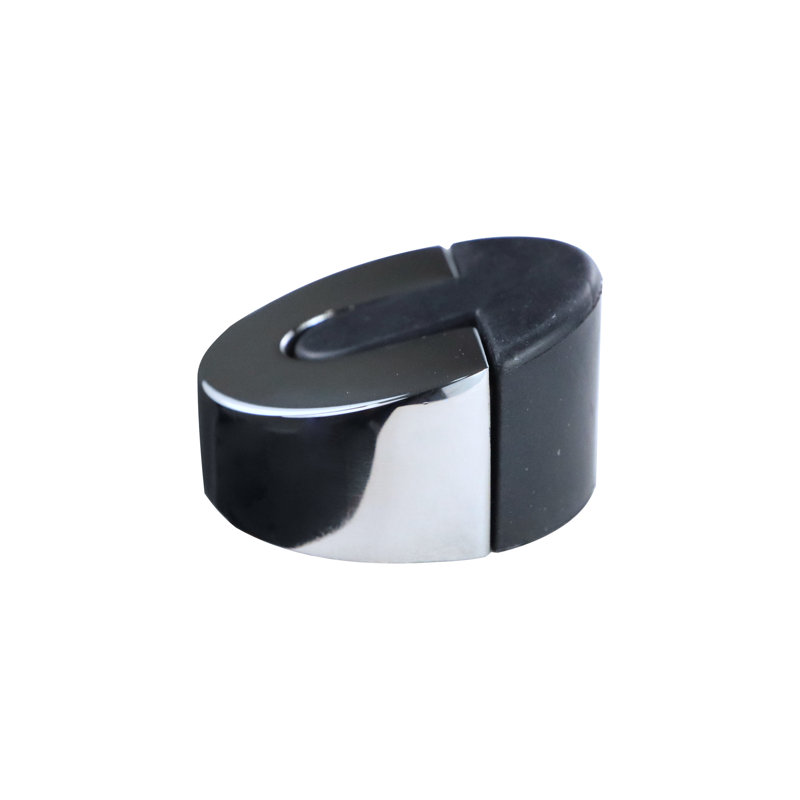 Stainless Steel Floor Mount Stop, Polish Stainless Steel