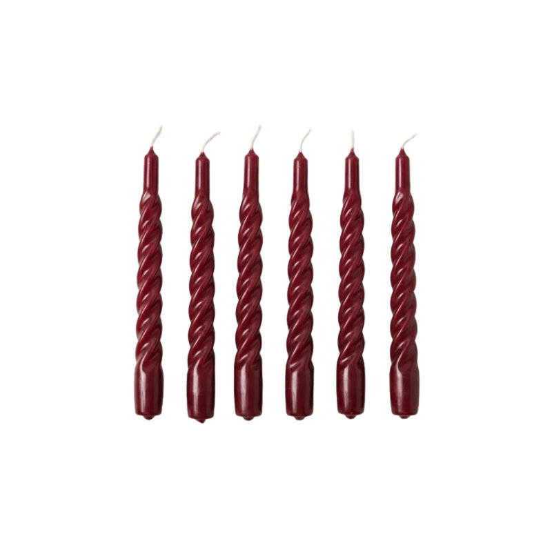 Taper Candle, Merlot