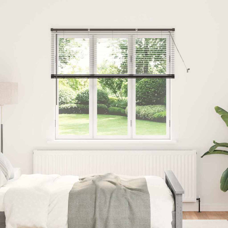 Horizontal/Venetian blind, Black, 130cm L x 145cm W
