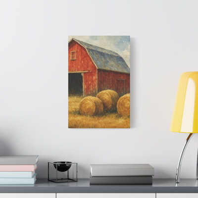 Aaroon Single Picture Frame Print on Canvas